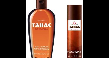 Tabac Douchegel 400 ml & Deo Spray Anti Transpirant 200 ml