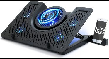 Laptop Cooler - Laptop Stand - Laptop Verhoging - Standaard - Cooling Pad - Blauw