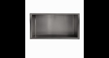 Wiesbaden Inbouwnis 30X60X10Cm Gunmetal