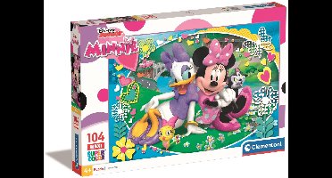 Clementoni - Puzzel - 104 Stukjes - Minnie Mouse Picknick - Kinderpuzzel - Vanaf 4 Jaar