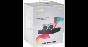 Xsarius Smart IPC D52M Kit –Full HD 3K POE Beveiligingssysteem met Audio