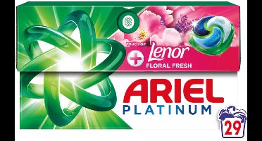 Ariël Pods platinum wasmiddel - 29sc565.5gr - +lenor long-lasting freshness