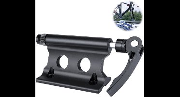 Fiets Voorvork Houder - Snelkoppeling Aluminium Rack - Voor Auto & Binnenopslag - Draagbaar Fietsenrek - 1 stuk