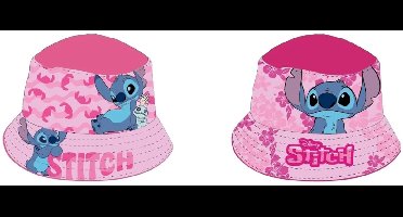 Lilo & Stitch vissershoedje roze