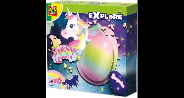 SES Creative - Explore - Unicorn Uitbroeden - Verrassingsei met Groeiende Eenhoorn - Unicorn Speelgoed