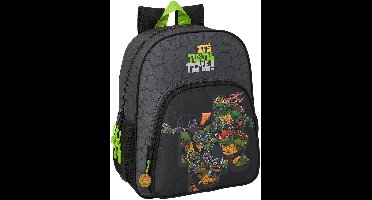 Schoolrugzak Teenage Mutant Ninja Turtles Zwart Grijs 32 x 38 x 12 cm