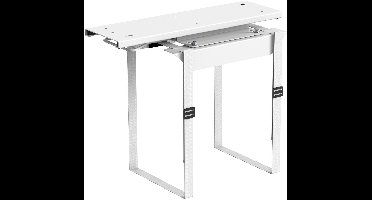 CAVO Desktop PC Houder CH-B-360-W wit uitschuifbaar 360° draaibaar met scheurvaste riemen voor alle PC maten tot 10 Kg gewicht Computersteun van SOTECH