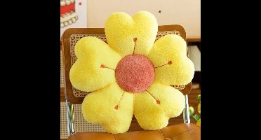 Sierkussens - sierkussen - Bloemvormig Pluche Sierkussen-Comfortabel En Schattig Matras En Bankdecor Kussen, Stoelkussen Vloerkussen