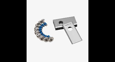 Reservemes voor grasmaaiers - scherp en duurzaam - 1 stuk