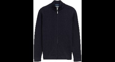 Tom Tailor Gebreid vest met opstaande kraag - - - - Pullover & Strickjacken