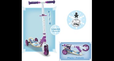 Smoby - Frozen - Houten Driewieler - Scooter - Disney