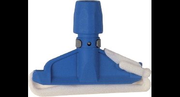 Mopklem voor dweilmop kunstof zwaar model blauw