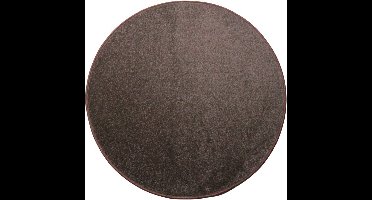 Karpet Banton - Lichtbruin - 80 cm Rond