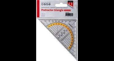 Quantore - Geodriehoek - Liniaal - 14 cm