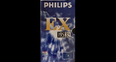 Philips EX VHS videoband 195min 3,25uur
