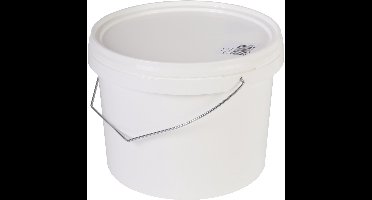 Talen Tools - Emmer - Met deksel - Wit - 5L