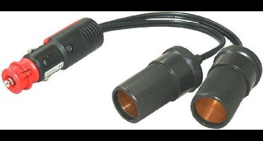 Haba 12Volt adapterkabel uni. stekker naar 2 x kontra groot - 4700710