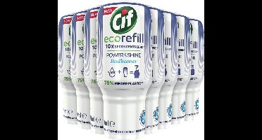 Cif Power & Shine Badkamer Eco Refill Capsule - 10 x 70 ml - Voordeelverpakking