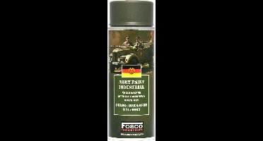 Fosco spuitbus legerverf 400ml DDR green
