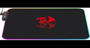 Redragon Pluto Gaming Muismat - RGB  - Non-spill en waterproof muismat - Black Friday - cadeau voor gamers
