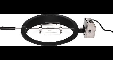Mustang Rotisserie kit voor Kamado M - Grillspit - Draaispit - zwart - Electrisch