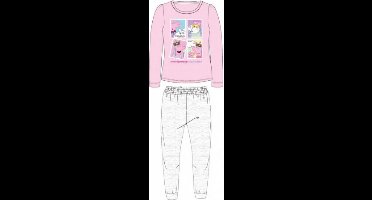 Peppa Pig pyjama - roze met grijs - Maat 92 - Meisjespyjama