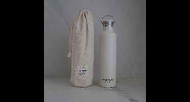 Yummii Yummii Pearl White Thermosfles - 1L - RVS - Wit