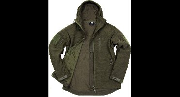 101 INC - Hexagon fleece vest (kleur: Groen / maat: M)