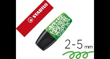 STABILO BOSS MINI Snooze One markeerstift, groen 10 stuks