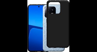 Just in Case hoesje geschikt voor Xiaomi 13 Hoesje Siliconen - Flexibele Case - Zwart