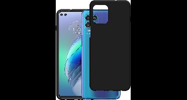 Just in Case hoesje geschikt voor Motorola Moto G100 Hoesje Siliconen - Flexibele Case - Zwart