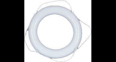 Reddingsboei wit met lijn