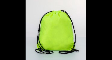 *** Gymtas Met Rijgkoord 12 Liter - Groen - Zwemtasje - van Heble® ***