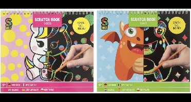 Krasboek Monstertje, 10 Vellen