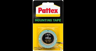 Pattex montagetape - 19mm- 1,5mtr - MilkyProducts - Dubbelzijdig montagetape - Extra Sterk