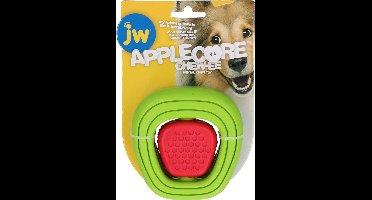 JW Apple core chew-ee - Hondenspeelgoed - Dental toy - Natuurlijk rubber - Tandenpoetsen