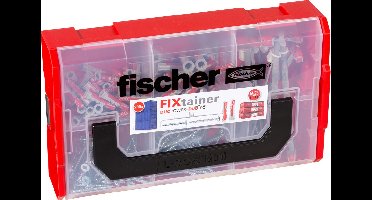 Fischer FixTainer DuoPower/DuoTec pluggen met schroeven