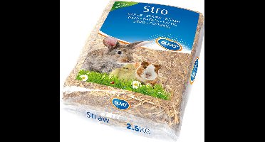 Duvoplus - Bodembedekking - Knaagdier - Stro 2,5kg - 1st