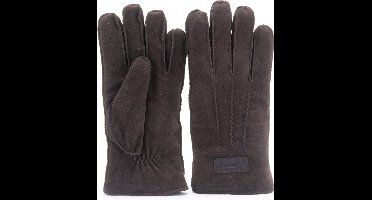 Warmbat Goat Heren Handschoenen - Choco - Maat M