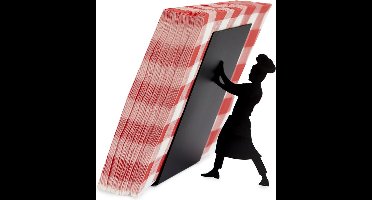 Balvi Servet Houder Chef Kok Te Veel Zwart Metaal