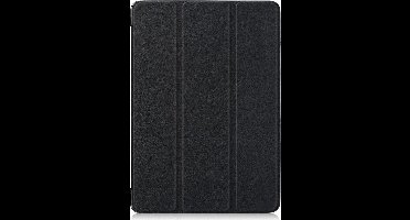 Shop4 - Geschikt voor Lenovo Tab E10 Hoes - Smart Book Case Zwart