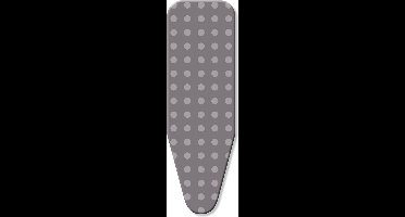 D&L Strijkplankhoes 5 Laags - Maat B voor een breedte van 43 tot 52cm en lengte van 100 tot 125cm - Grijs bol