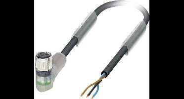 Phoenix Contact 1671072 Sensor/actuator connector, geassembleerd M8 Aantal polen: 3 Bus, haaks 3.00 m 1 stuk(s)