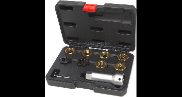 HBM schroefdraad reparatieset voor aandrijfassen 10-delig