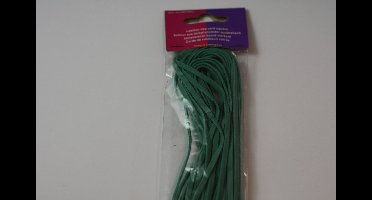 Veter immitatieleer Vaal Blauw 3 Millimeter 5 Meter