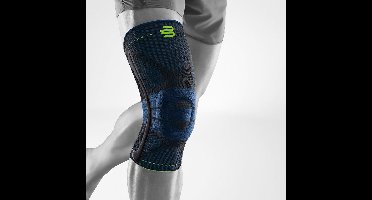 Bauerfeind Sports Knee Support Kniebrace - L - Zwart