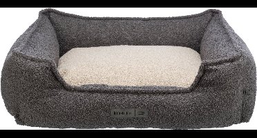 Trixie Be Eco Hondenmand Coline Hoekig Donkergrijs / Beige - 60X50 CM