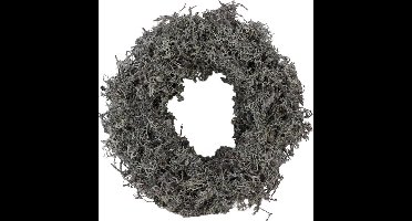 DBT Krans Landelijk Hout-Bonsai Bruin-Grijs D 25 cm