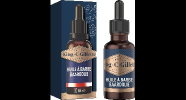 King C. Gillette Baardolie - Voor Mannen - 30 ml