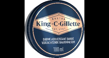King C. Gillette Balsem - Voor Een Zachte Baard - Voor Mannen - 100 ml